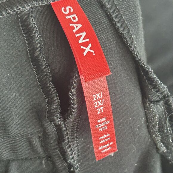 Spanx Pants Women's Size 2x Black The Perfect Pant Ankle Pull On Stretch - Picture 5 of 7
